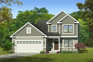 Traditional Exterior - Front Elevation Plan #1010-219