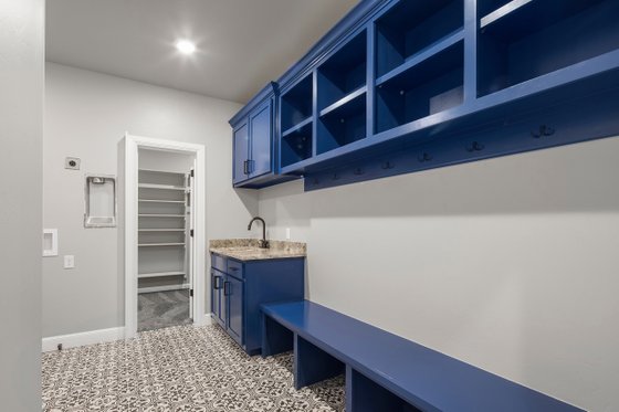 Interior - Laundry for Farmhouse House Plan #430-184 - 4 bed, 2.5 bath