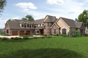 European Style House Plan - 4 Beds 4.5 Baths 7149 Sq/Ft Plan #48-689 