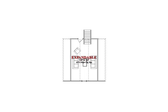 Floor Plan - Other Floor for Traditional House Plan #63-360 - 4 bed, 3 bath
