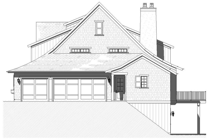 Dream House Plan - Exterior - Other Elevation for Traditional House Plan #901-149 - 4 bed, 3.5 bath
