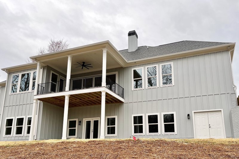 Home Plan - Exterior - Rear Elevation for Modern House Plan #437-127 - 4 bed, 3 bath