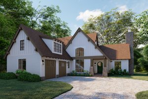 Architectural House Design - Craftsman Exterior - Front Elevation Plan #1094-5