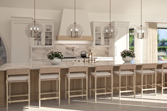 Interior - Kitchen for Cottage House Plan #455-562 - 3 bed, 3.5 bath