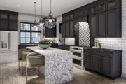 European Style House Plan - 3 Beds 3.5 Baths 2301 Sq/Ft Plan #455-588 