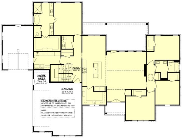 Architectural House Design - Farmhouse Floor Plan - Other Floor Plan #430-400