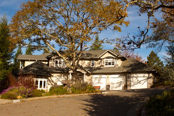 Exterior - Front Elevation 3 for Country House Plan #515-4 - 4 bed, 3 bath