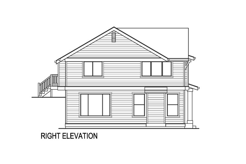 Dream House Plan - Exterior - Other Elevation for Traditional House Plan #569-91 - 3 bed, 2.5 bath