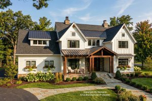 Farmhouse Exterior - Front Elevation Plan #51-1162