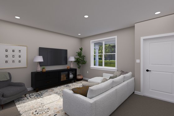 Interior - Family Room for Farmhouse House Plan #1060-304 - 1 bed, 1 bath