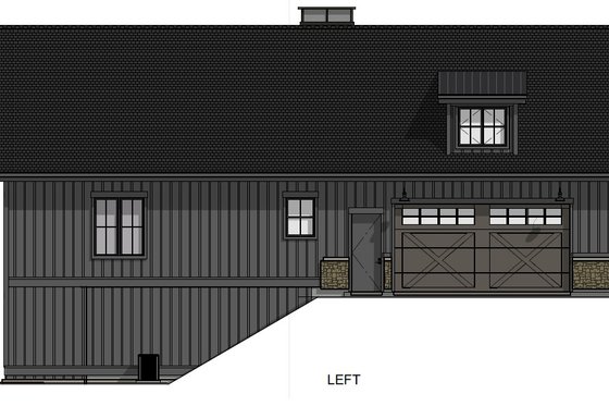 Exterior - Other Elevation 6 for Farmhouse House Plan #1069-41 - 3 bed, 2.5 bath