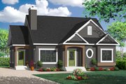Country Style House Plan - 2 Beds 1 Baths 1359 Sq/Ft Plan #23-2201 