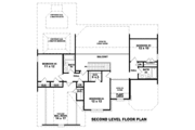 European Style House Plan - 5 Beds 4 Baths 2806 Sq/Ft Plan #81-968 