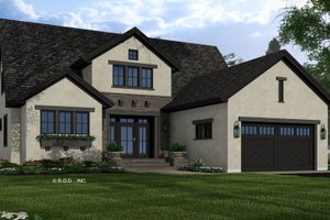 Traditional Exterior - Front Elevation Plan #51-1297