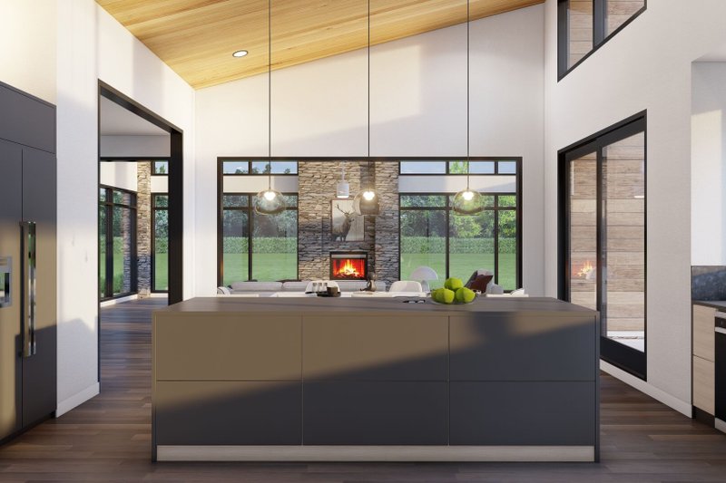 House Design - Interior - Other for Modern House Plan #923-413 - 3 bed, 3.5 bath