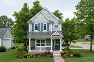 Home Plan - Exterior - Front Elevation for Farmhouse House Plan #20-2622 - 3 bed, 2.5 bath