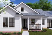 Country Style House Plan - 2 Beds 2 Baths 960 Sq/Ft Plan #513-2057 