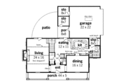 Country Style House Plan - 4 Beds 2.5 Baths 2200 Sq/Ft Plan #45-347 
