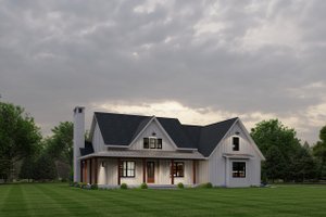 Architectural House Design - Farmhouse Exterior - Front Elevation Plan #1088-11