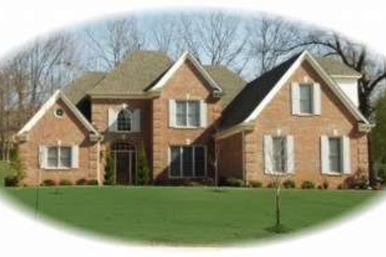 Exterior - Front Elevation for European House Plan #81-1126 - 4 bed, 3.5 bath