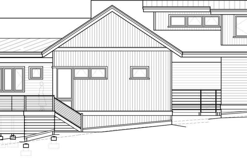 Home Plan - Exterior - Other Elevation 1 for Contemporary House Plan #895-27 - 4 bed, 3.5 bath