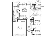 Traditional Style House Plan - 3 Beds 2 Baths 1347 Sq/Ft Plan #927-35 