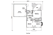 Victorian Style House Plan - 3 Beds 2.5 Baths 1822 Sq/Ft Plan #312-612 