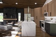Modern Style House Plan - 1 Beds 1 Baths 858 Sq/Ft Plan #455-441 