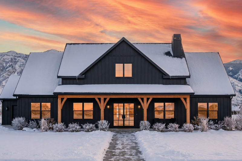 Home Plan - Exterior - Front Elevation 3 for Farmhouse House Plan #1096-99 - 3 bed, 2 bath
