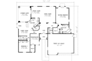 Adobe / Southwestern Style House Plan - 3 Beds 2 Baths 2579 Sq/Ft Plan #1-617 