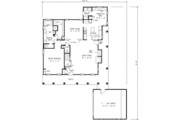 Tudor Style House Plan - 4 Beds 2.5 Baths 2320 Sq/Ft Plan #410-375 