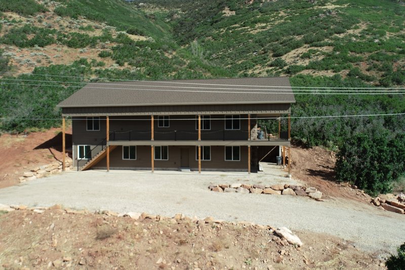 Dream House Plan - Exterior - Front Elevation for Cabin House Plan #1060-355 - 2 bed, 2 bath