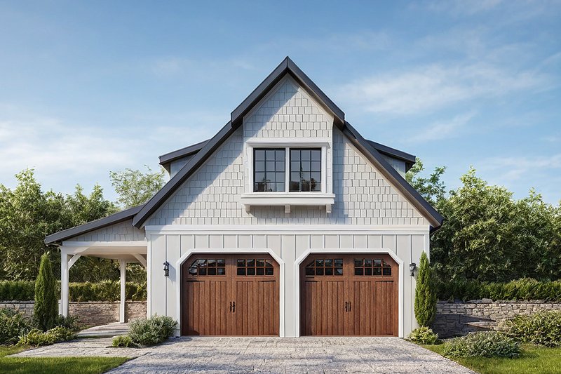 House Plan Design - Craftsman Exterior - Front Elevation Plan #124-891