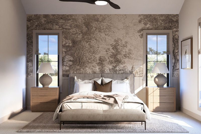 House Design - Interior - Bedroom 1 for Prairie House Plan #455-370 - 3 bed, 2.5 bath