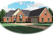 Traditional Style House Plan - 3 Beds 2 Baths 2203 Sq/Ft Plan #81-13761 