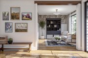 Modern Style House Plan - 4 Beds 3.5 Baths 2790 Sq/Ft Plan #455-565 