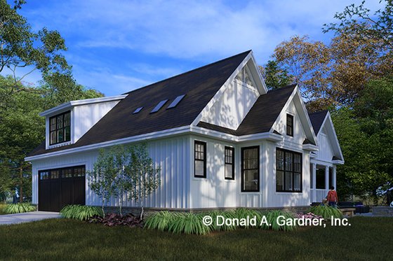 Exterior - Other Elevation 1 for Ranch House Plan #929-1094 - 3 bed, 2 bath