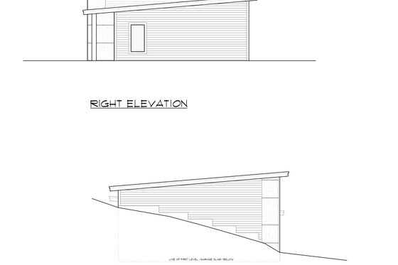 Exterior - Other Elevation 3 for Traditional House Plan #1066-99, 1 bath