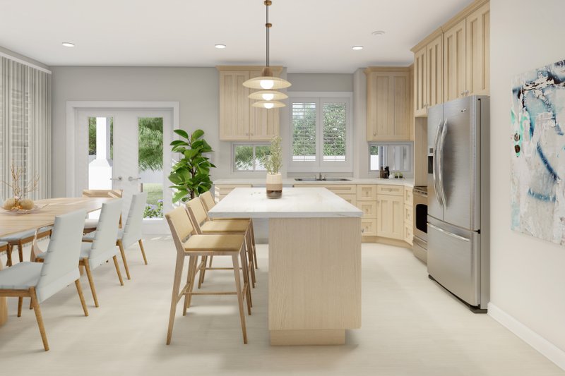 Dream House Plan - Interior - Kitchen 1 for Ranch House Plan #1060-6 - 3 bed, 3 bath