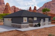 Traditional Style House Plan - 0 Beds 1 Baths 1530 Sq/Ft Plan #1060-136 