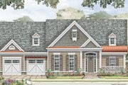 Bungalow Style House Plan - 3 Beds 2.5 Baths 2289 Sq/Ft Plan #424-376 