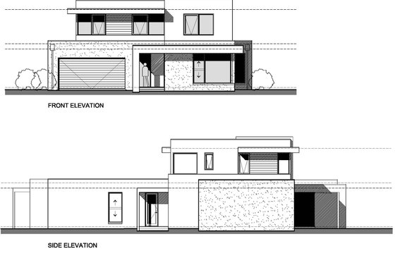 Exterior - Other Elevation for Modern House Plan #496-25 - 4 bed, 2.5 bath