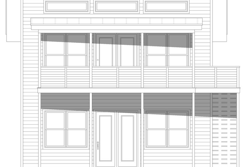 Dream House Plan - Exterior - Front Elevation 3 for Country House Plan #932-1204 - 1 bed, 1 bath