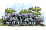 Bungalow Style House Plan - 2 Beds 2 Baths 2492 Sq/Ft Plan #70-1006 