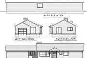 Ranch Style House Plan - 2 Beds 2 Baths 1175 Sq/Ft Plan #100-420 