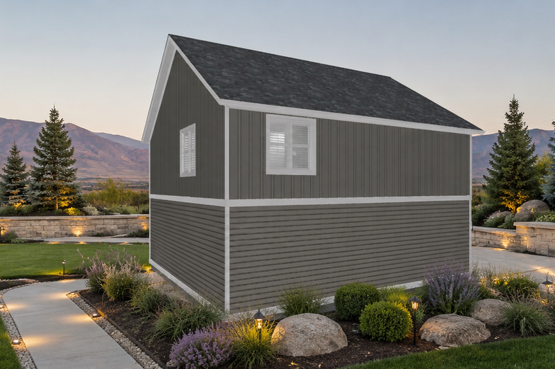 Home Plan - Exterior - Other Elevation 1 for Traditional House Plan #1060-500 - 2 bed, 1.5 bath
