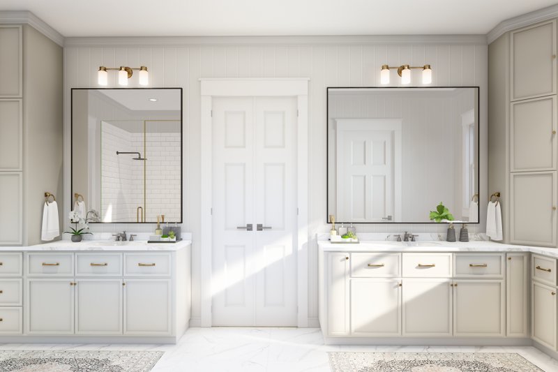 Dream House Plan - Interior - Master Bathroom for Farmhouse House Plan #430-261 - 3 bed, 2.5 bath