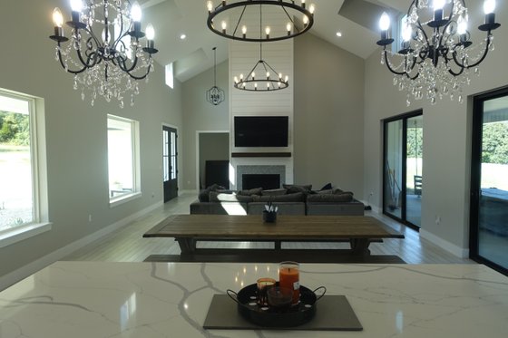 Interior - Family Room 1 for Farmhouse House Plan #48-943 - 3 bed, 2.5 bath