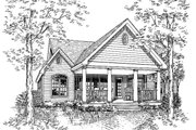 Country Style House Plan - 3 Beds 2.5 Baths 1709 Sq/Ft Plan #314-203 