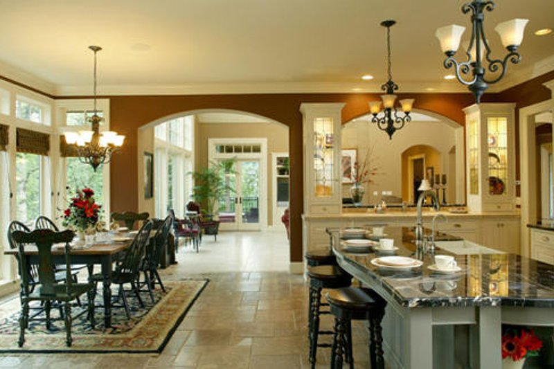 Home Plan - Photo 3 for European House Plan #48-430 - 3 bed, 2.5 bath